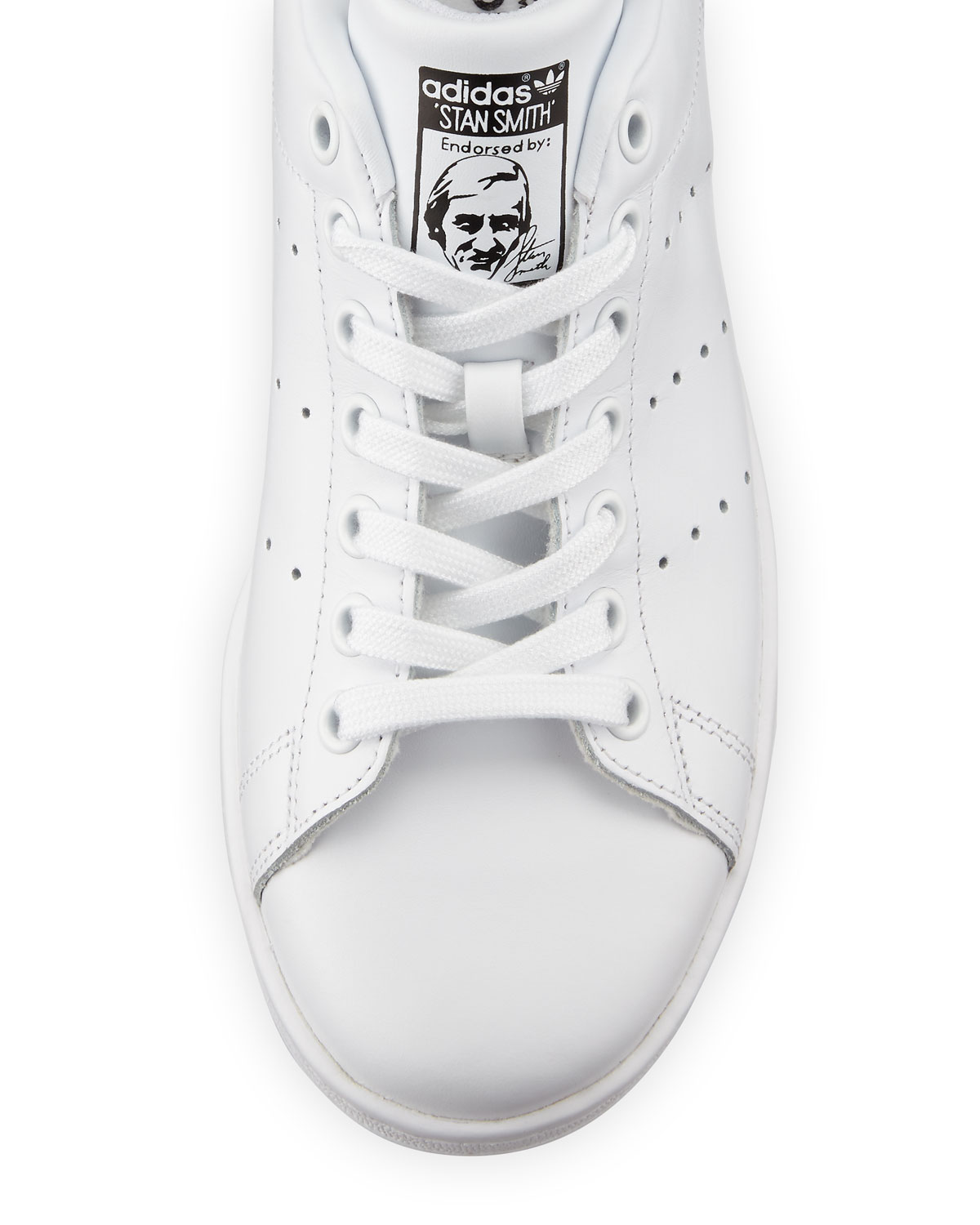 Stan Smith Fashion Sneaker, White/Core Black