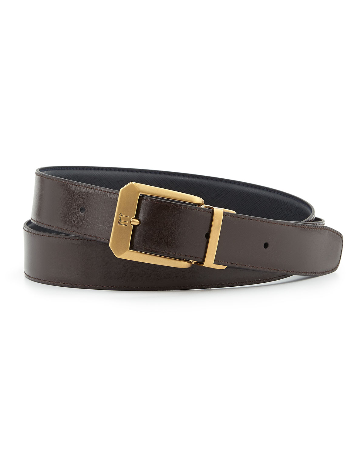 Reversible Belt with 18k Brass Buckle