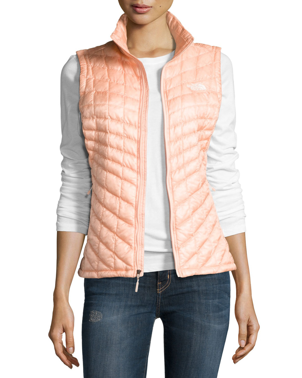 ThermoBall All-Weather Quilted Vest, Tropical Peach