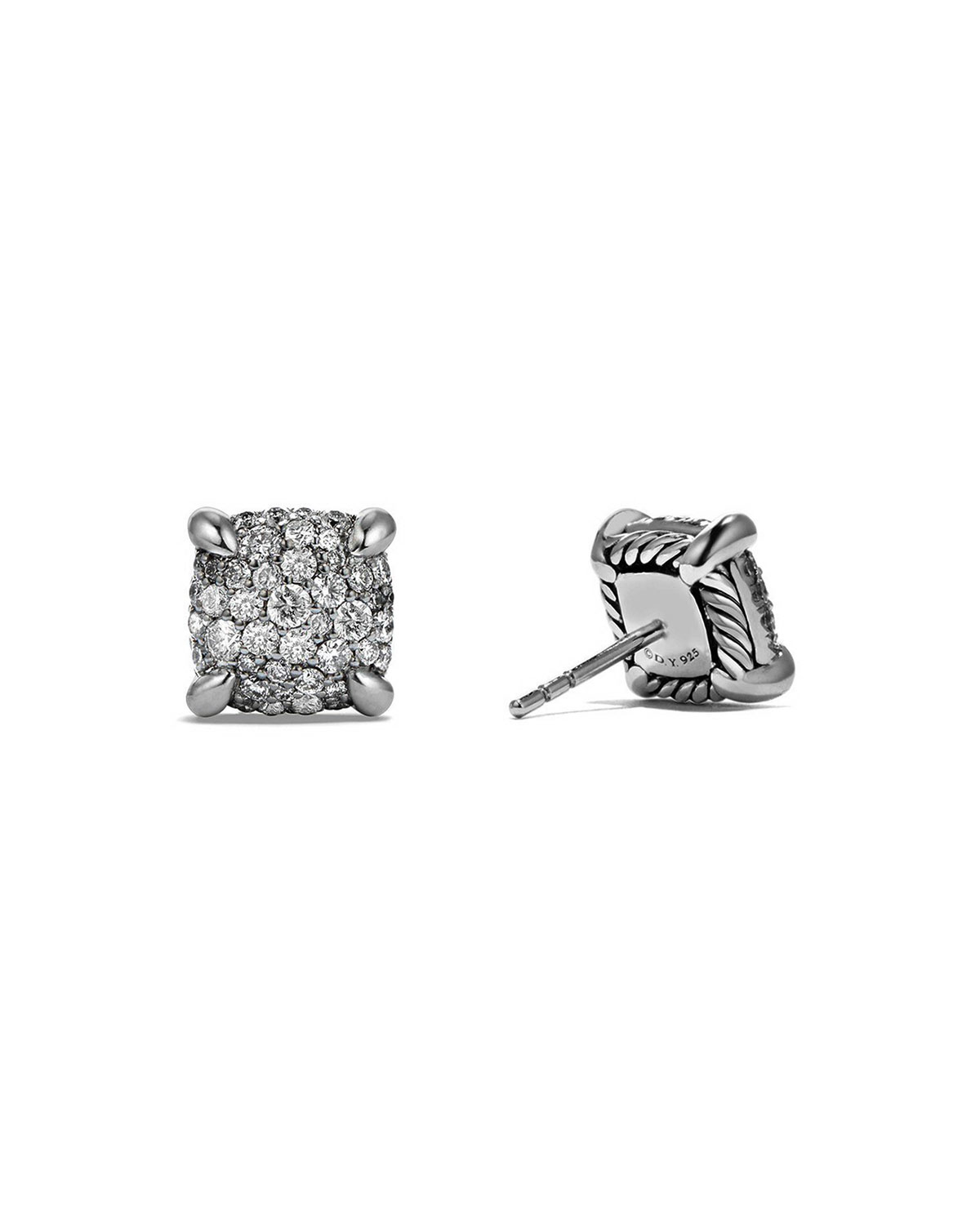 9mm Châtelaine Diamond Mosaic Earrings