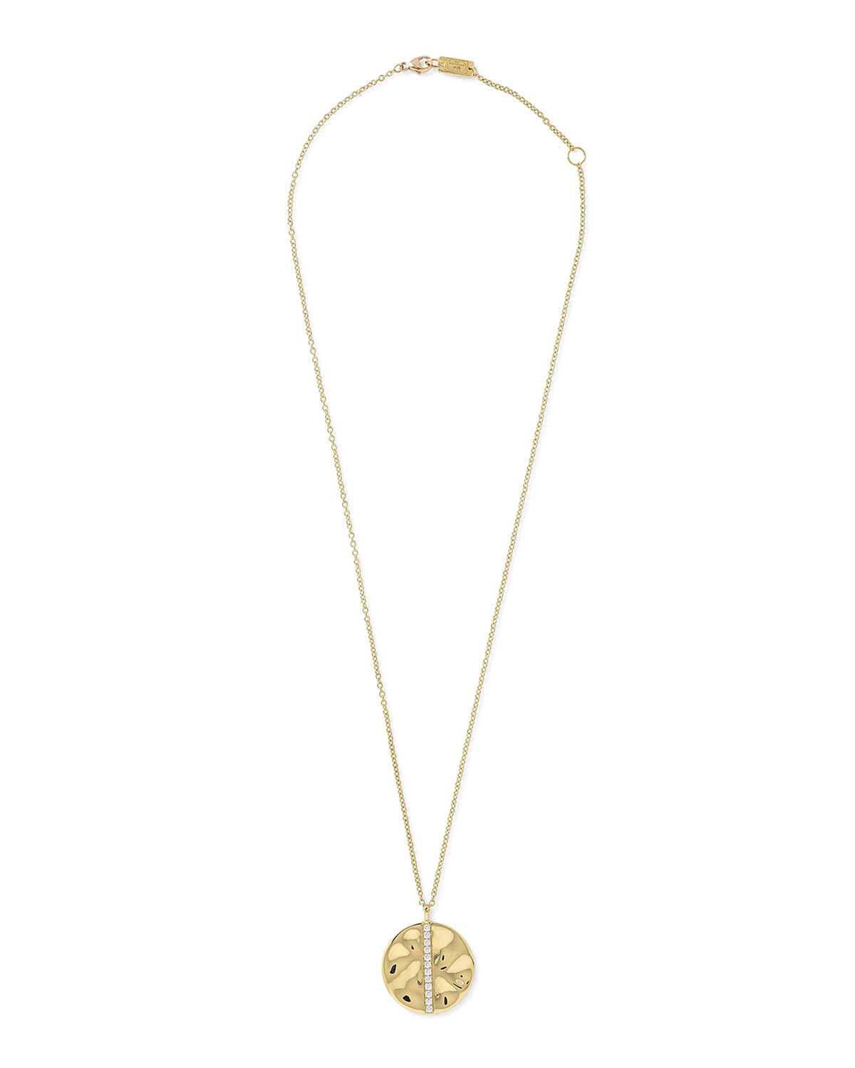 ICE18K Gold & Diamond Pendant Necklace