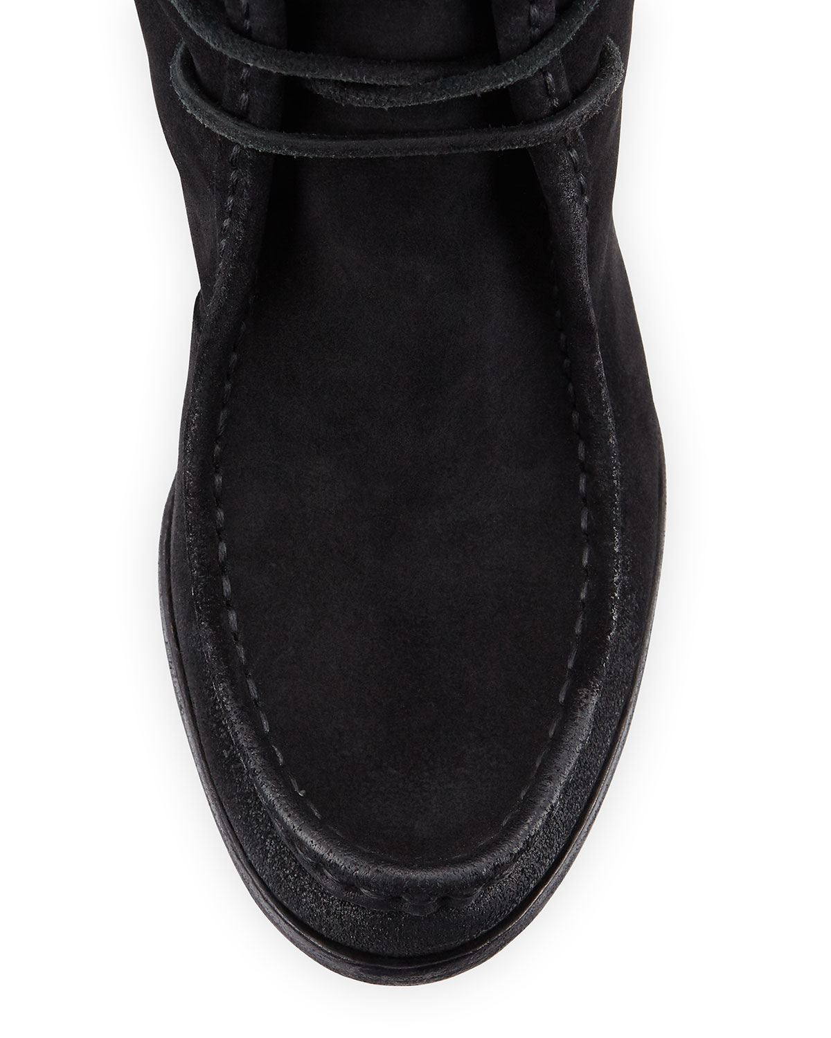 Parker Suede Moc Boot, Black