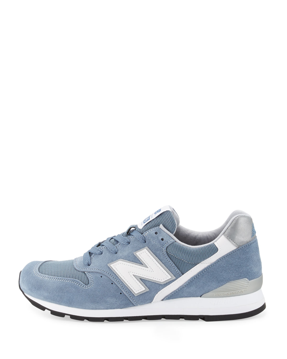 996 Age of Exploration Suede-Mesh Sneaker, Blue