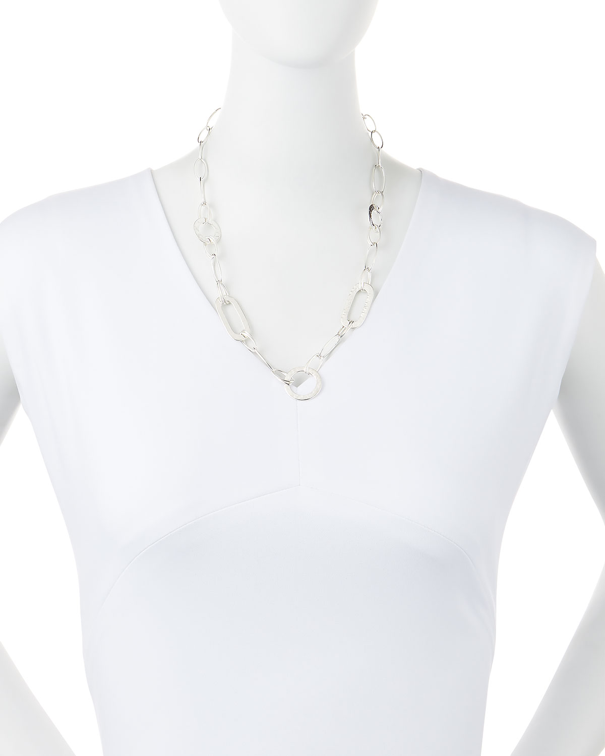 925 Glamazon Link Necklace, 20"L