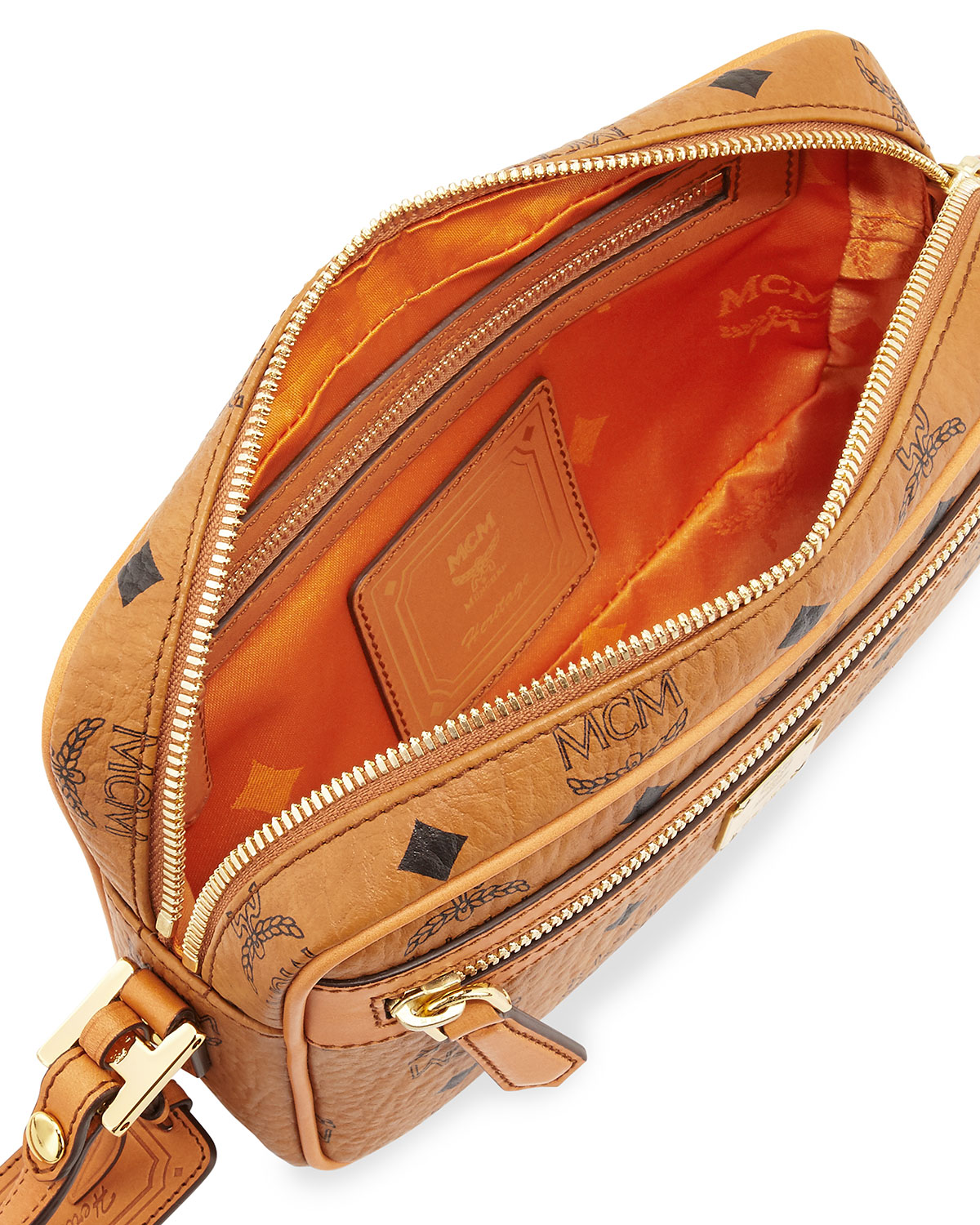 Heritage Crossbody Bag, Cognac