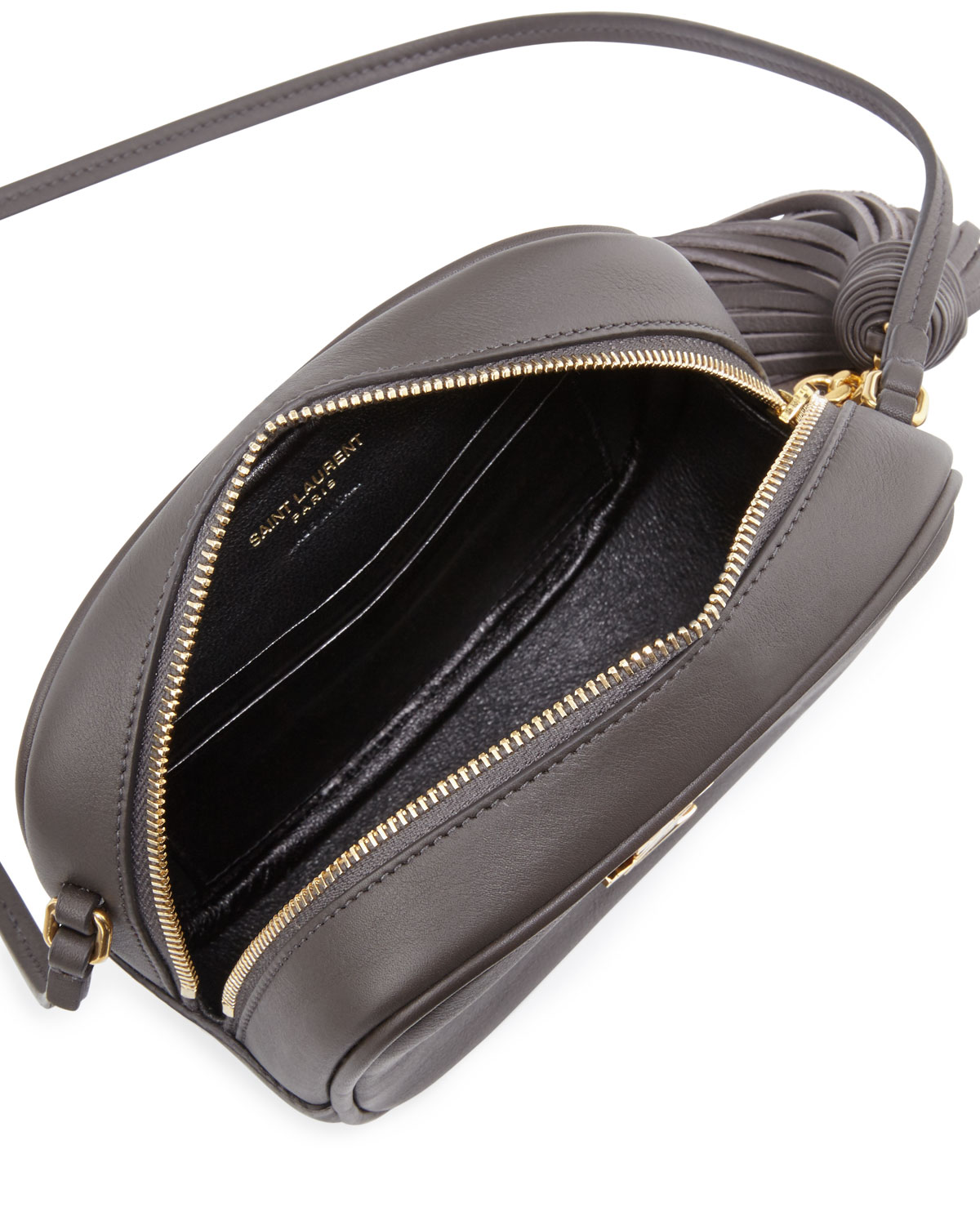 Monogram Blogger Crossbody Bag, Dark Gray