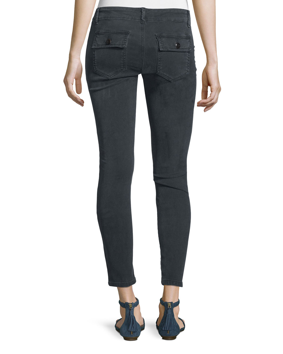 The Skinny Armies Pant, Washed Black