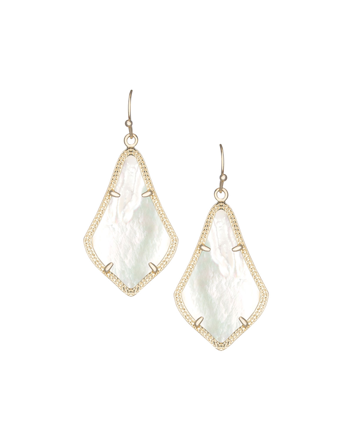 Alex Rose Quartz Earrings, Rose