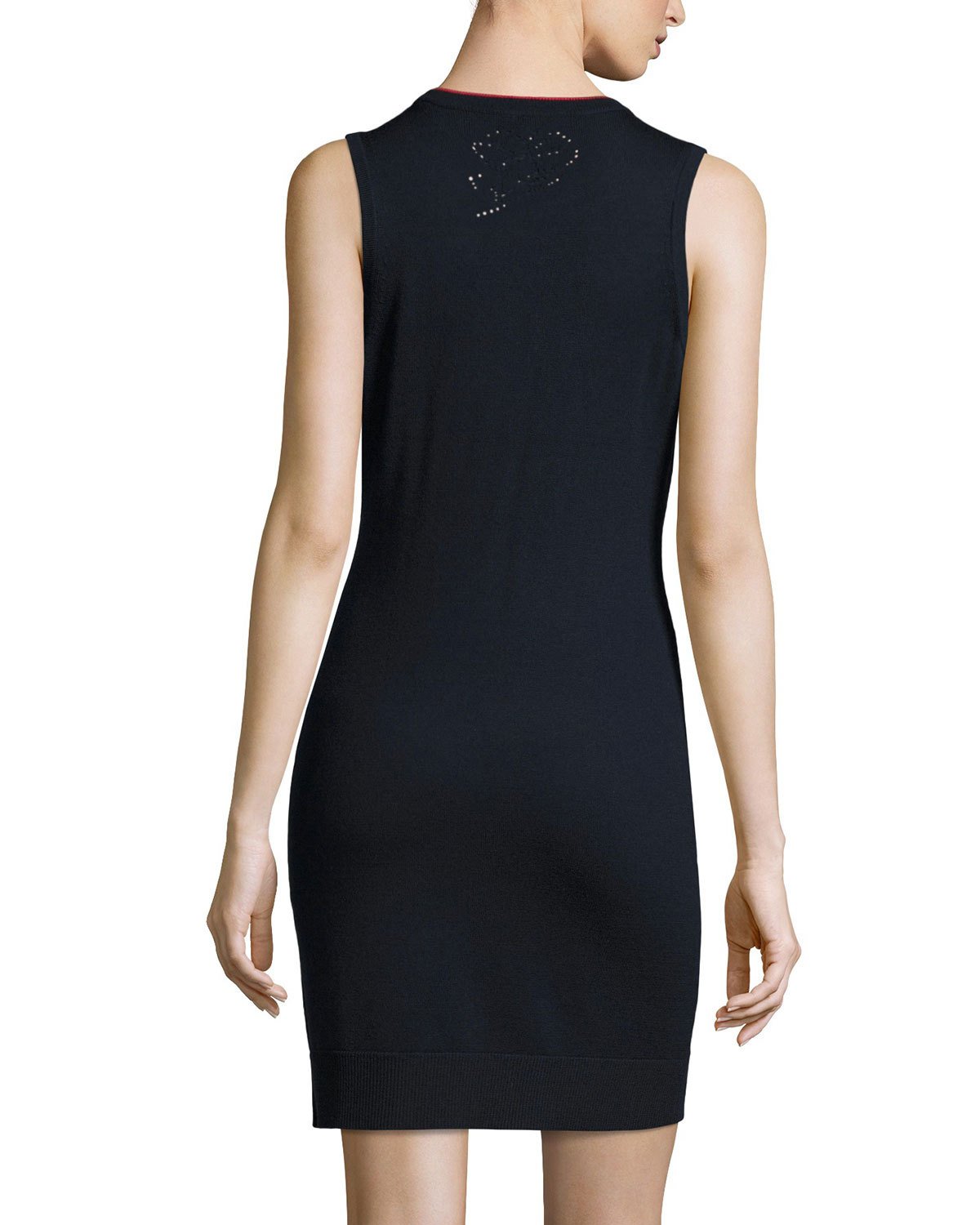 Adriana Sleeveless Knit Sheath Dress