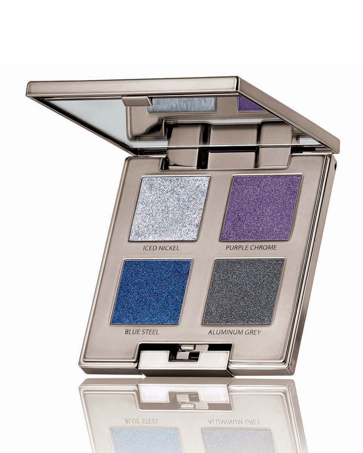 shimmering shadow foils with chic glitter effects dance on lids