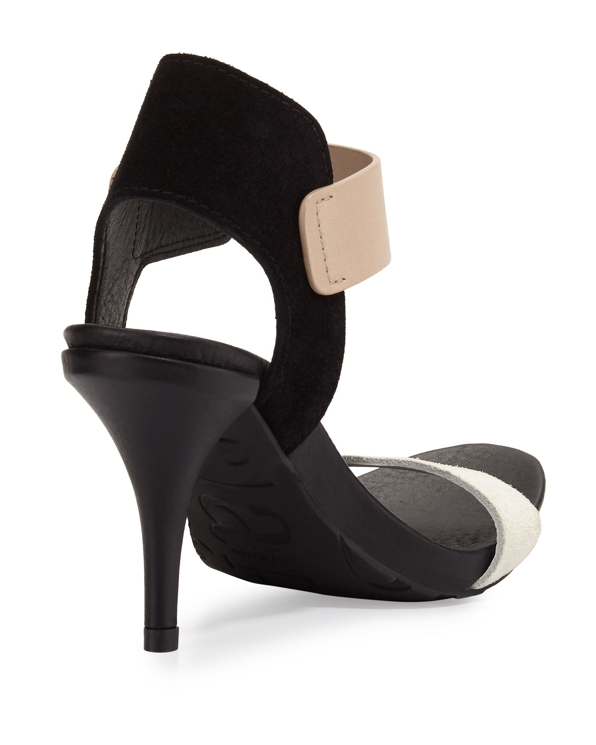 Yola Colorblock 90mm Sandal, Black/Multi