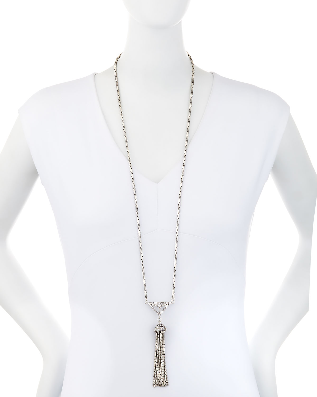 Proxima Long Tassel Necklace