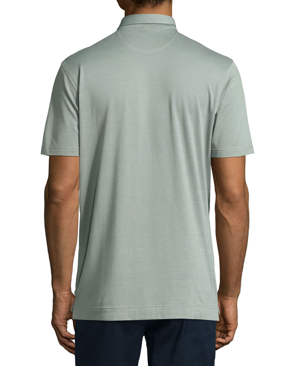 Collection Perfect Pique Polo Shirt, Sage