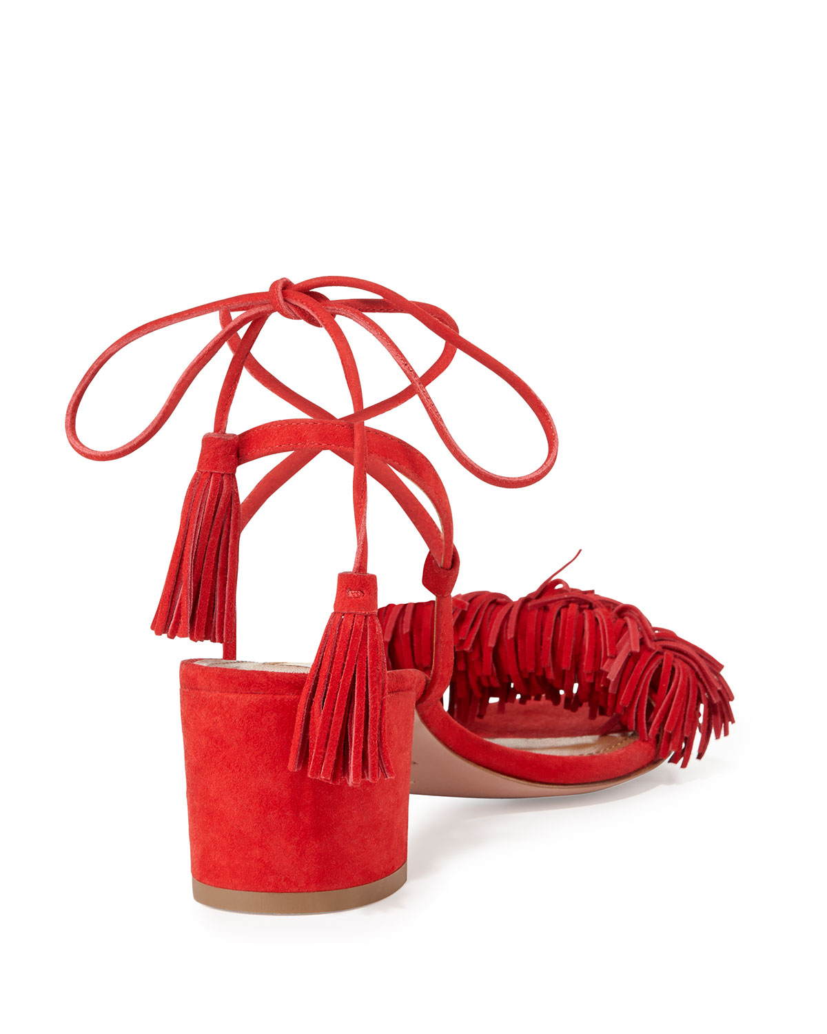 Wild Thing Fringe City Sandal, Lipstick