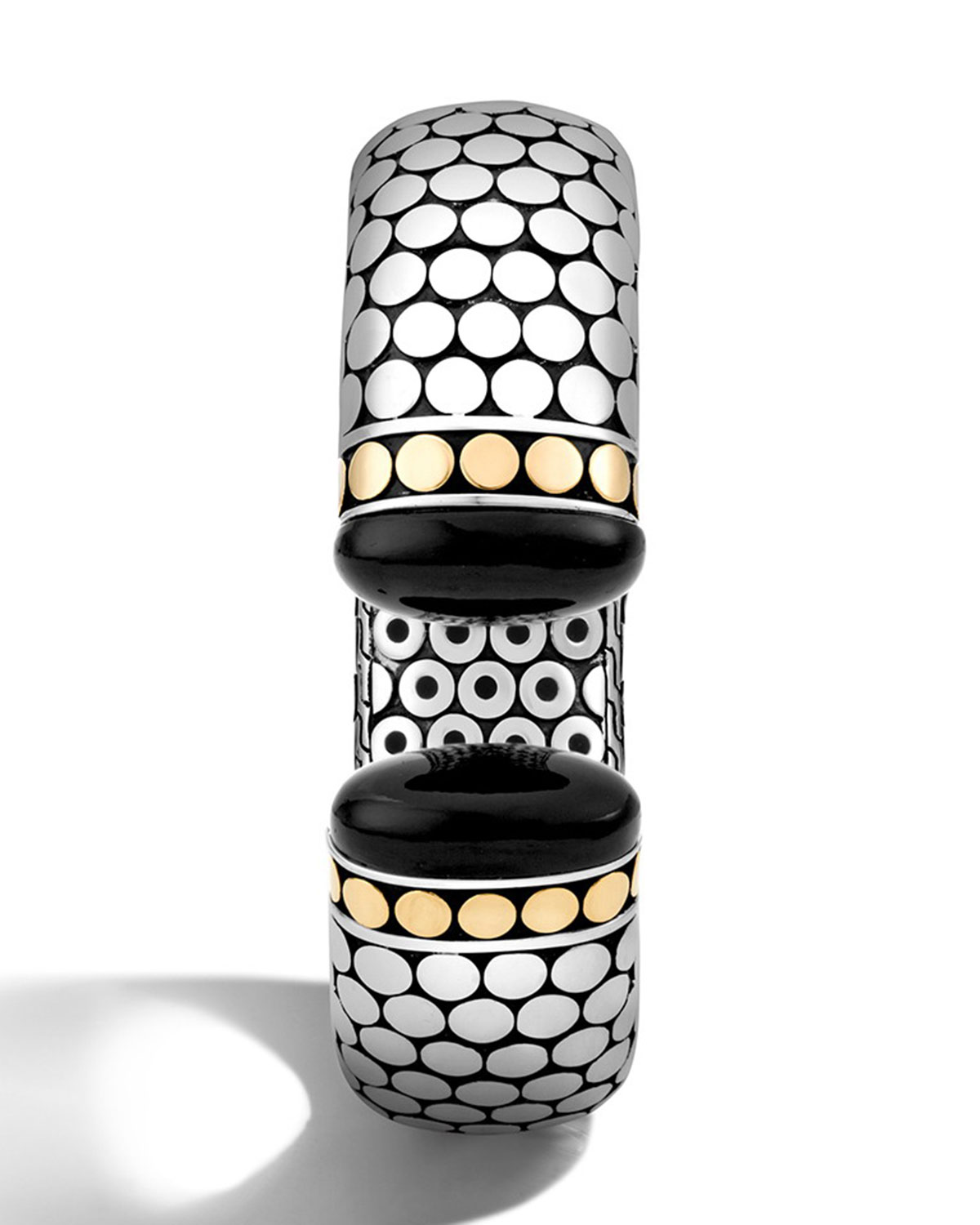 Dot Batu Onyx Wide Kick Cuff