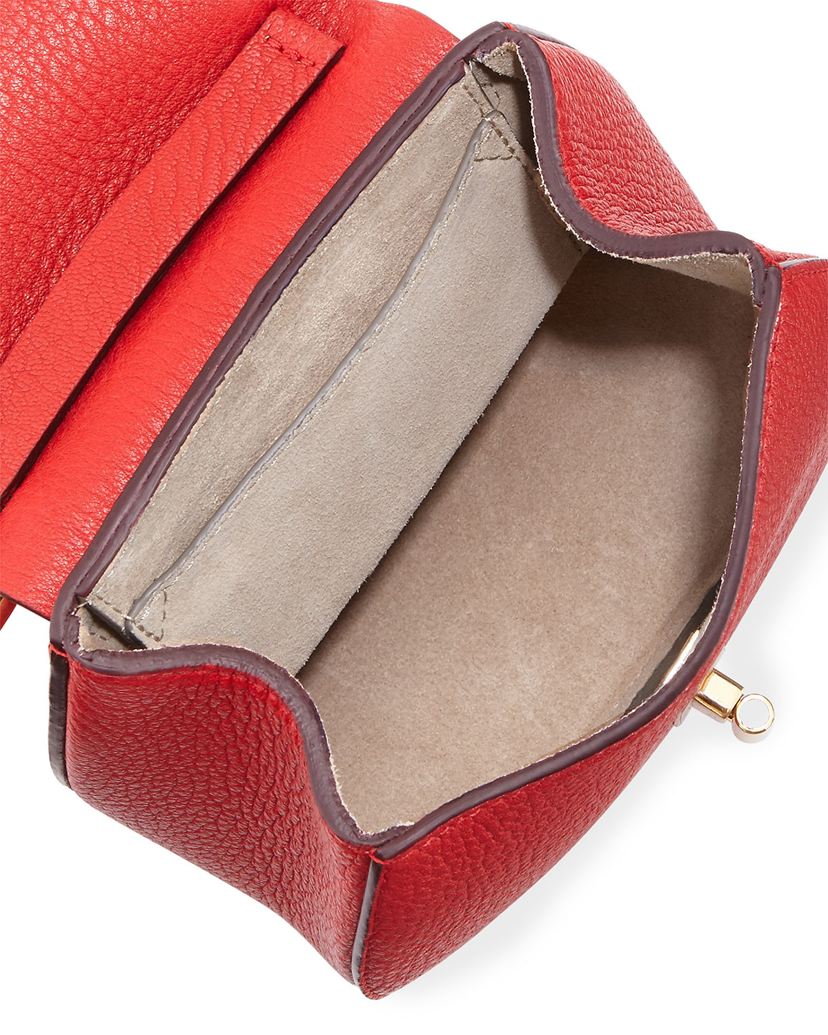 Drew Nano Leather Saddle Bag