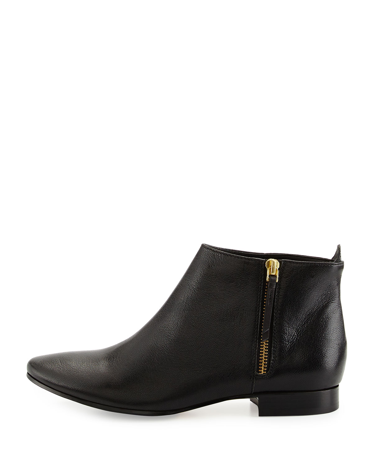 Belmont Leather Bootie, Black