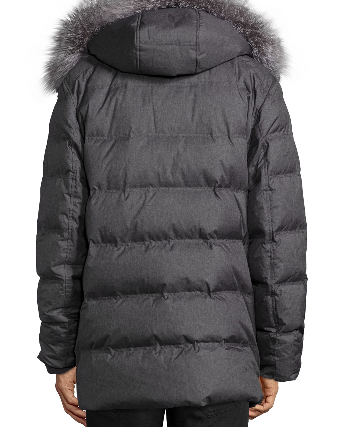 Altitude Down Parka w/Fur Trim, Fog