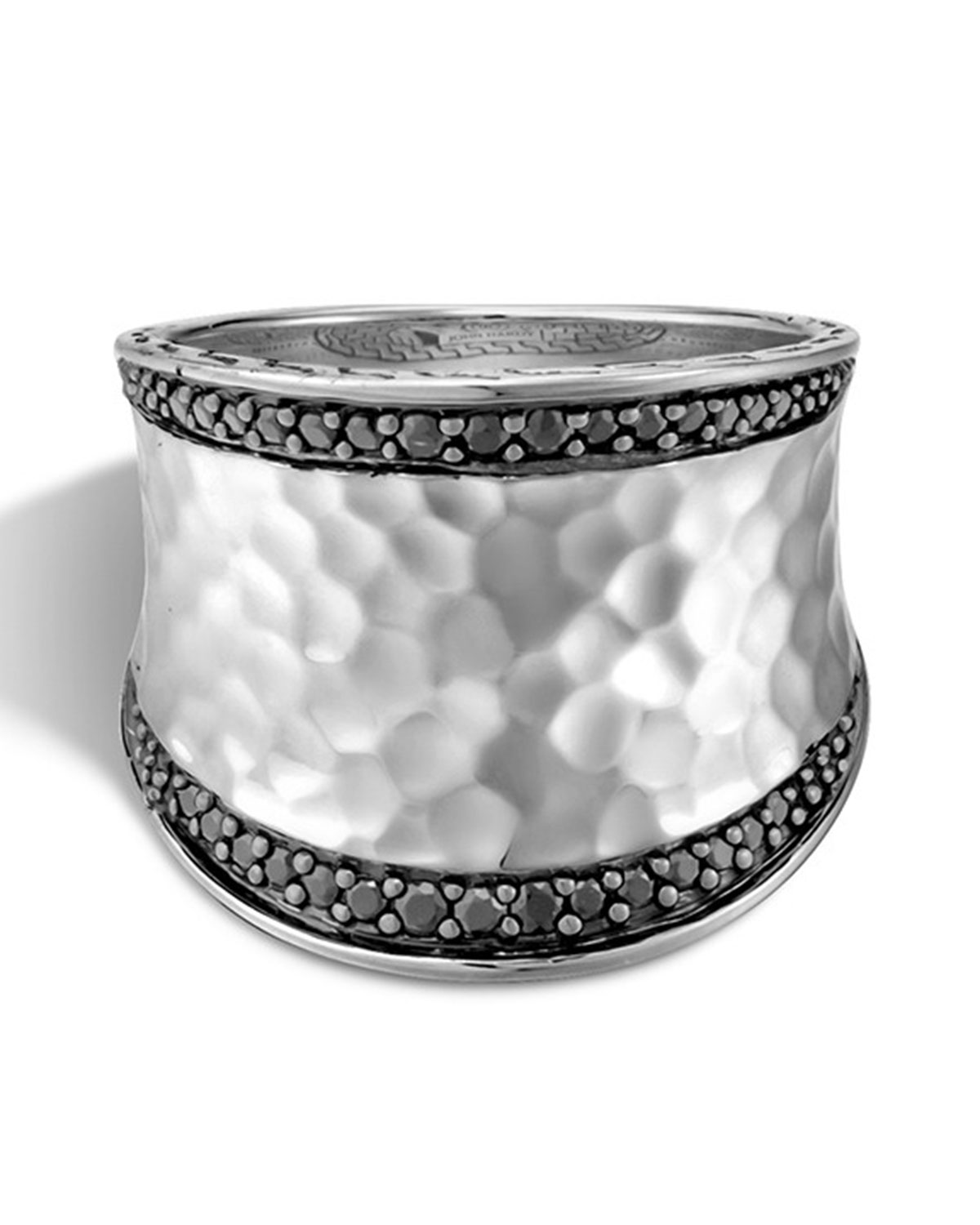 Classic Chain Lava Pavé Ring