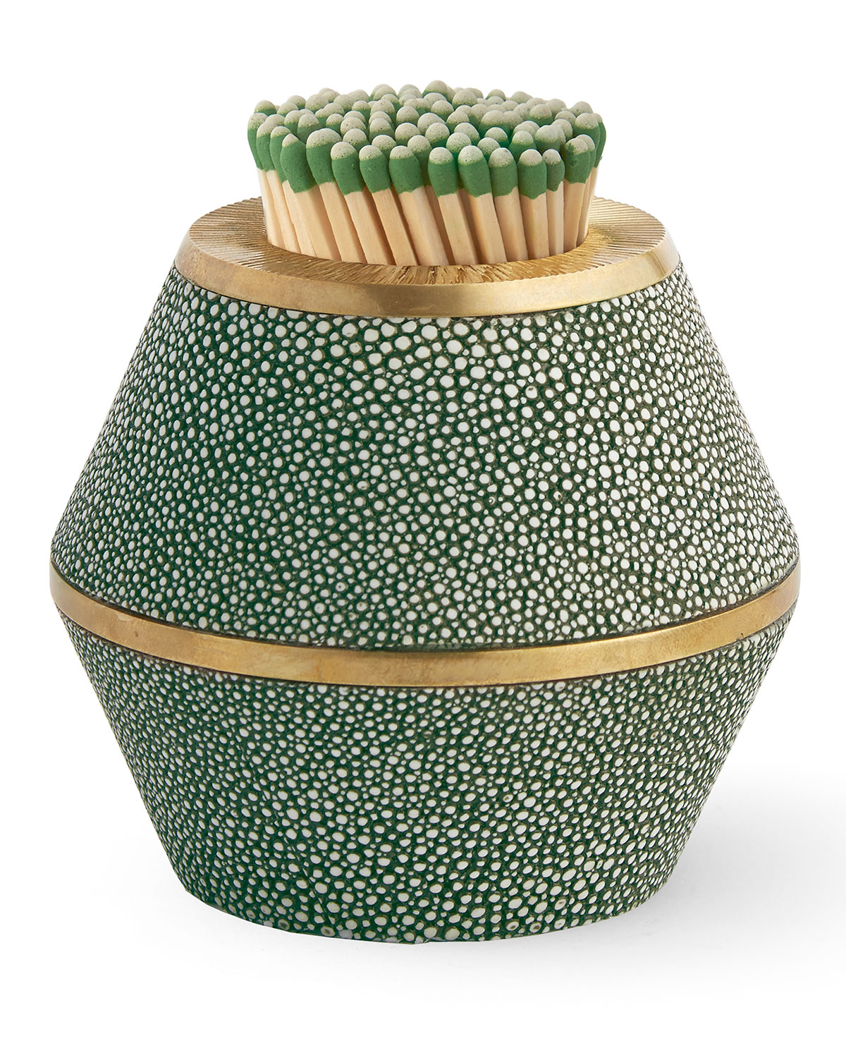 AERIN Faux Shagreen Cone Match Striker