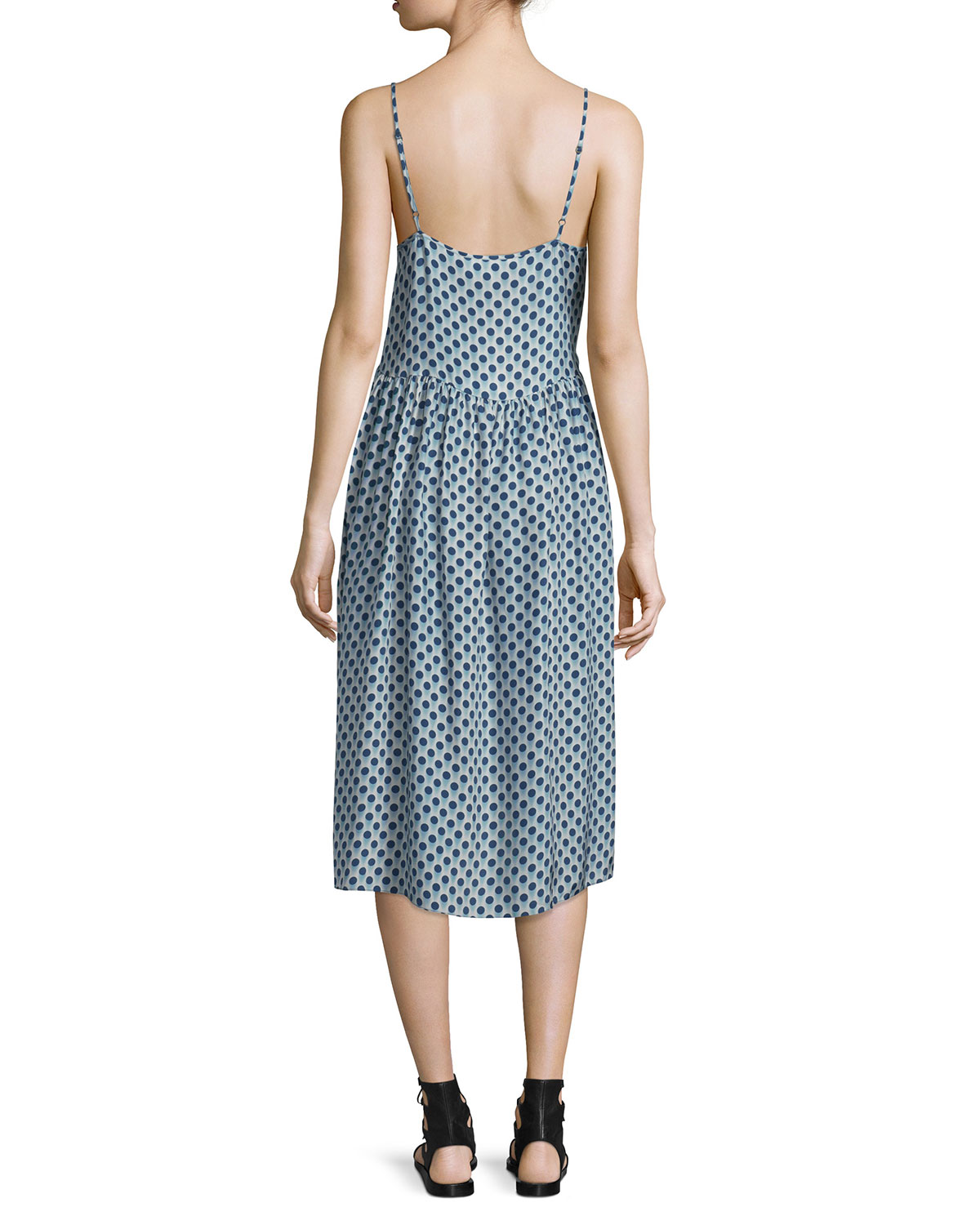 The Tea Time Dot-Print Dress, Weeping Dot