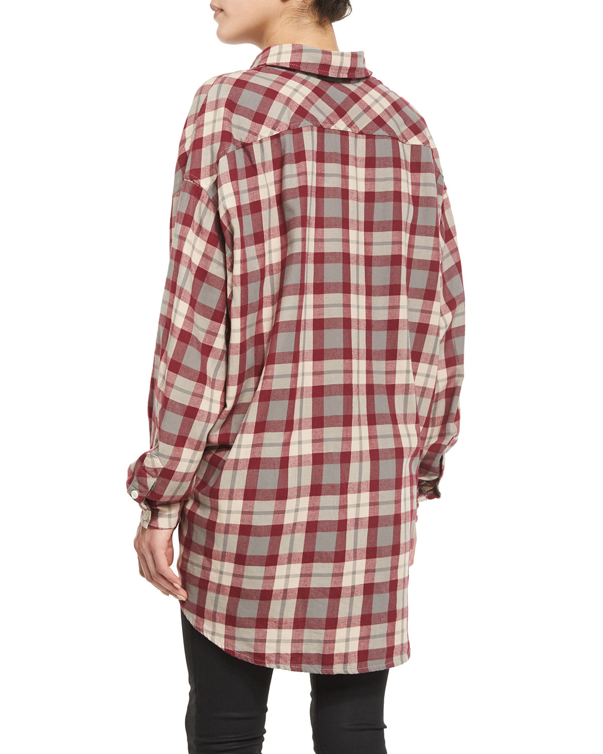 The Big Shirt, Red Plaid