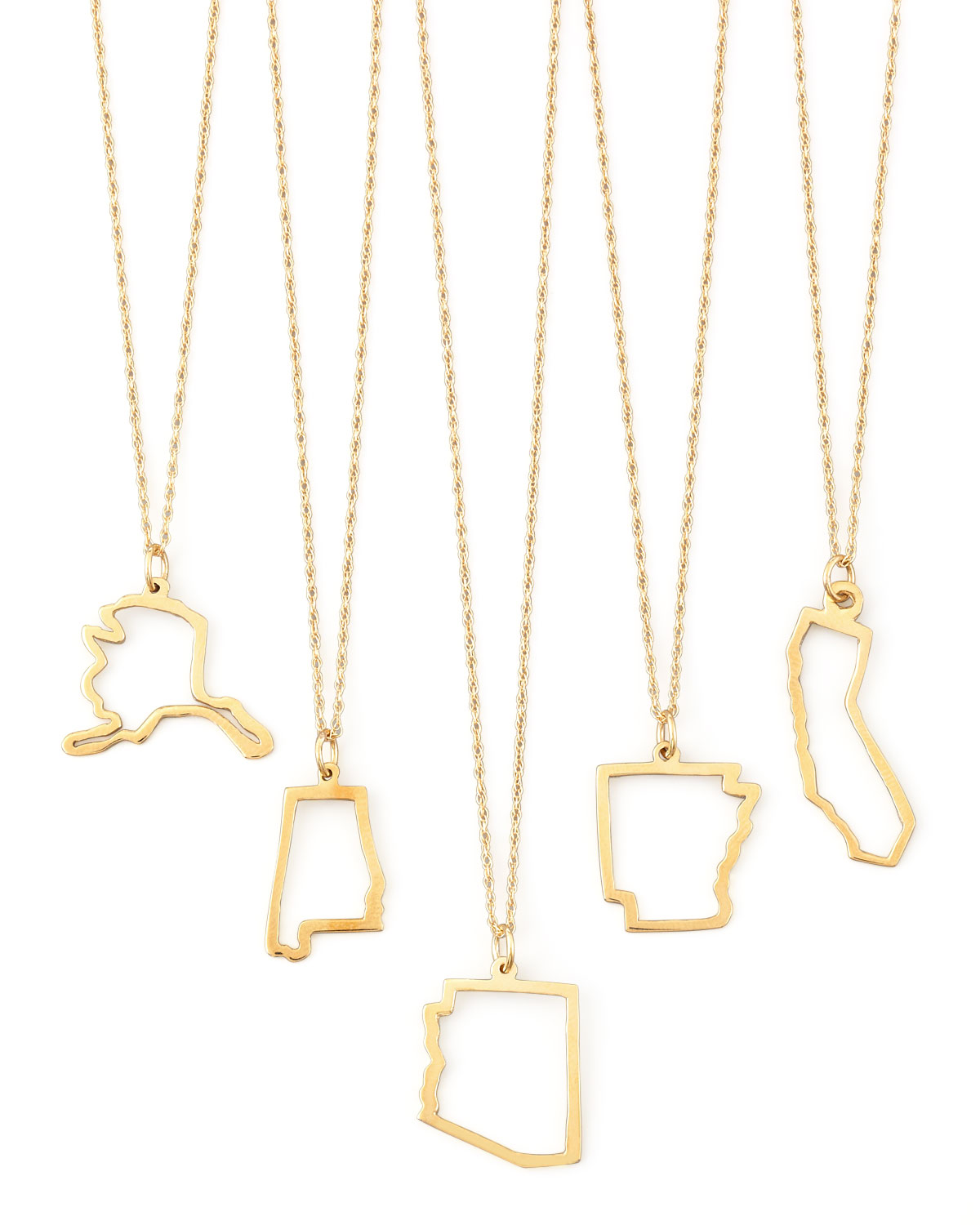 Maya Brenner 14k Gold Necklace, M-W & DC