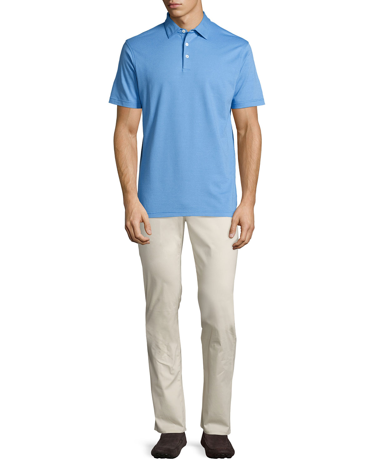 Collection Perfect Pique Polo Shirt, Oltremare