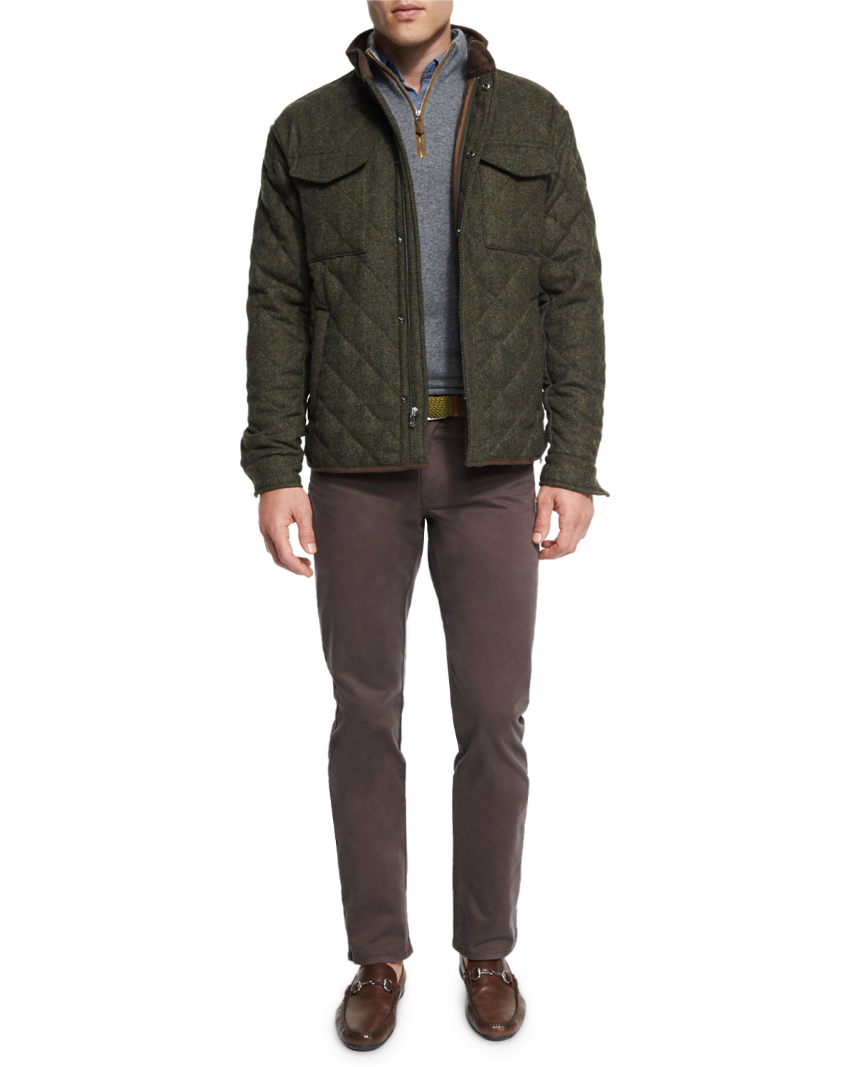 Milburn Shetland Quilted Shirt Jacket