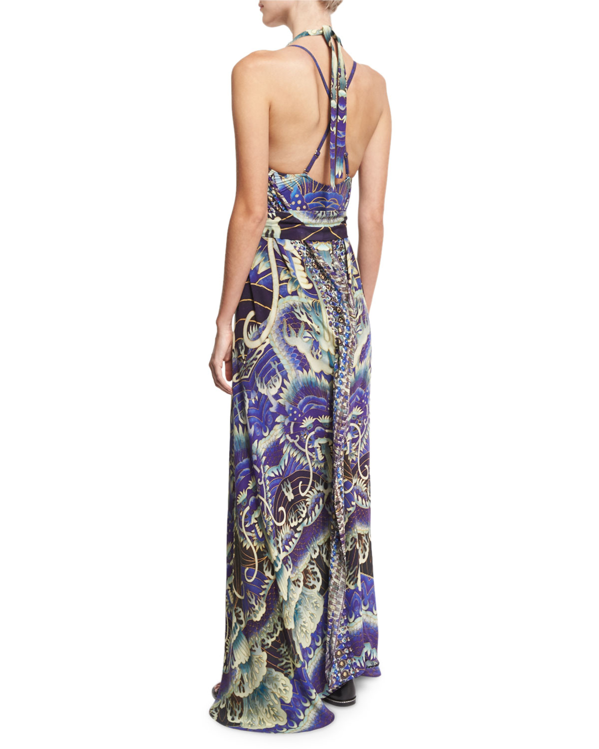 Sleeveless Belted Wrap Dress, What's Your Poison?