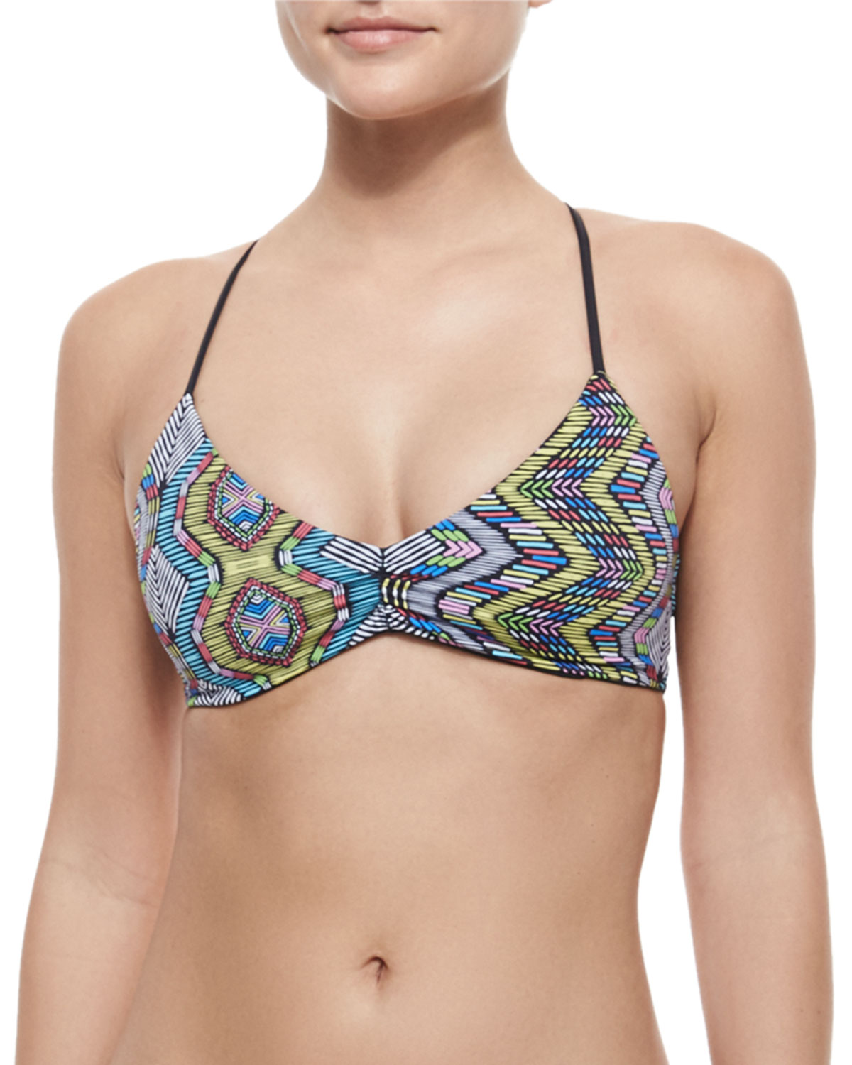 Ixtapa Printed Reversible Swim Top