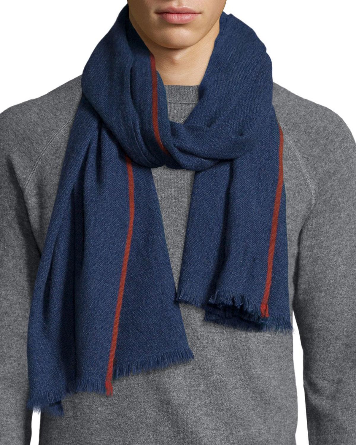 Cashmere Golden Garza Scarf