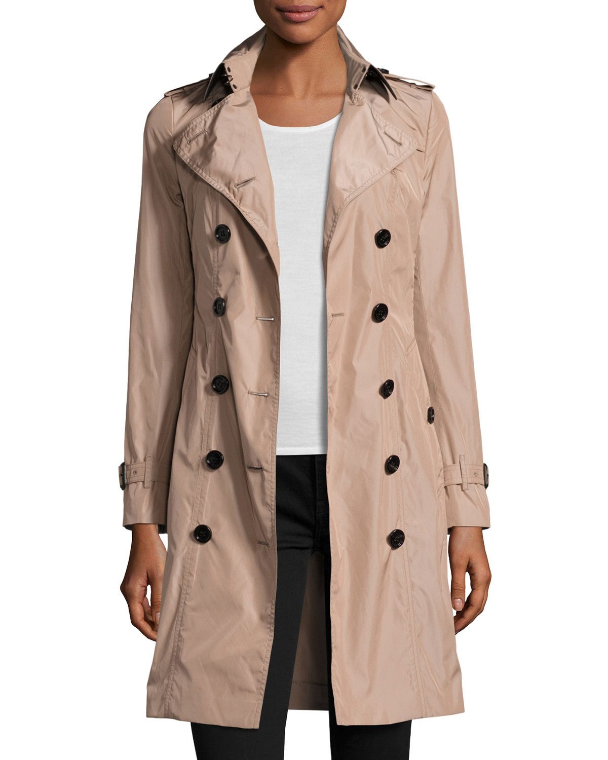 sandringham trench coat, beige