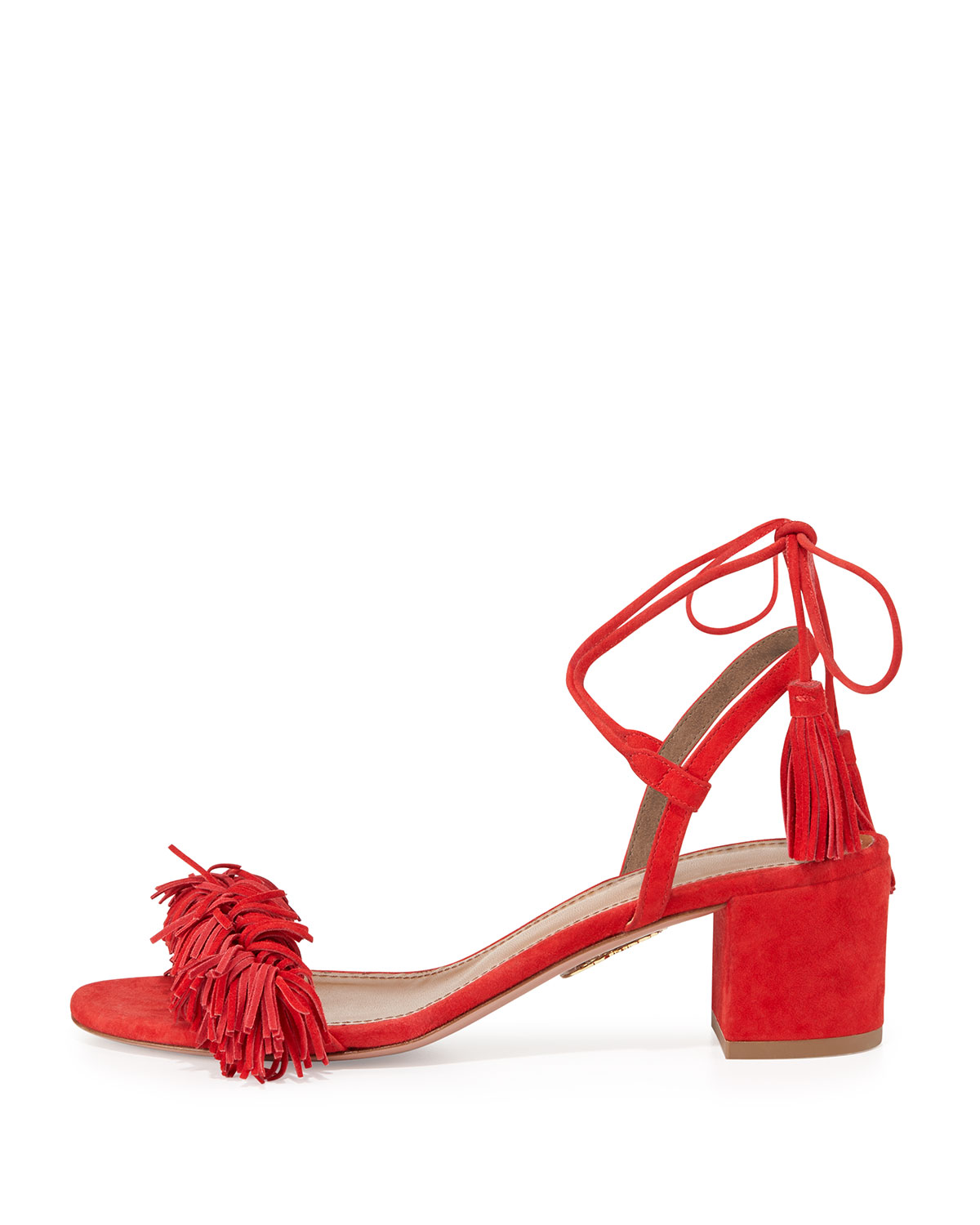 Wild Thing Fringe City Sandal, Lipstick