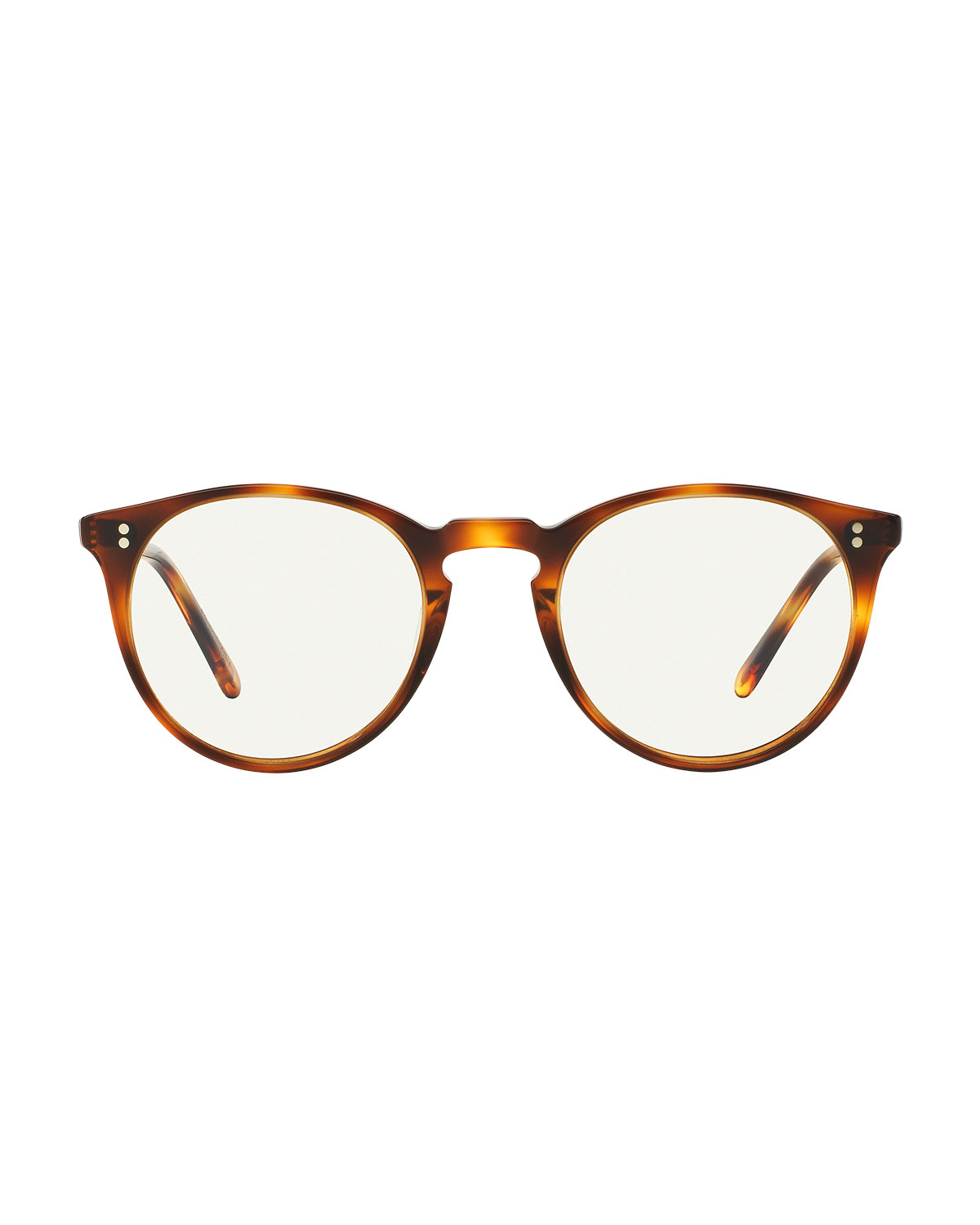 O'Malley NYC Peaked Round Photochromic Sunglasses, Tortoise