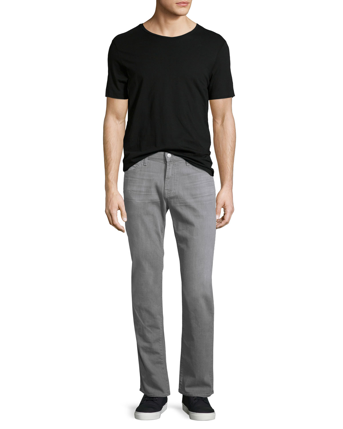 Standard-Fit Solstice Denim Jeans, Gray