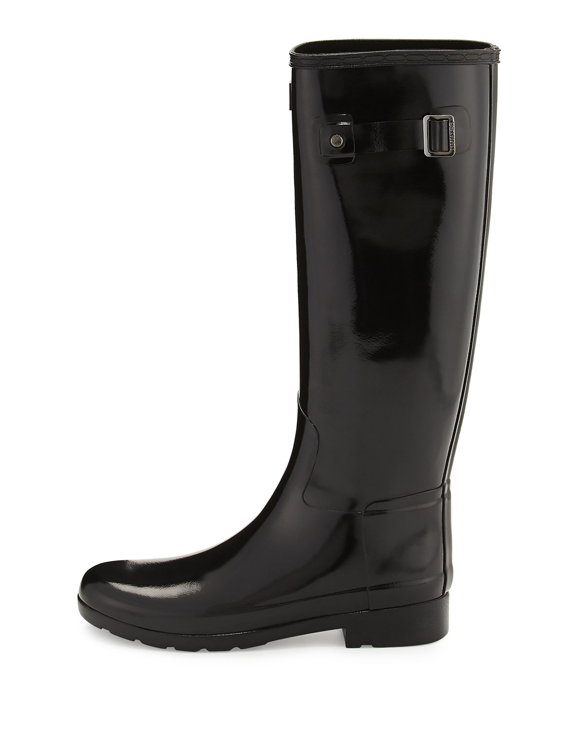 Original Refined Gloss Rain Boot, Black