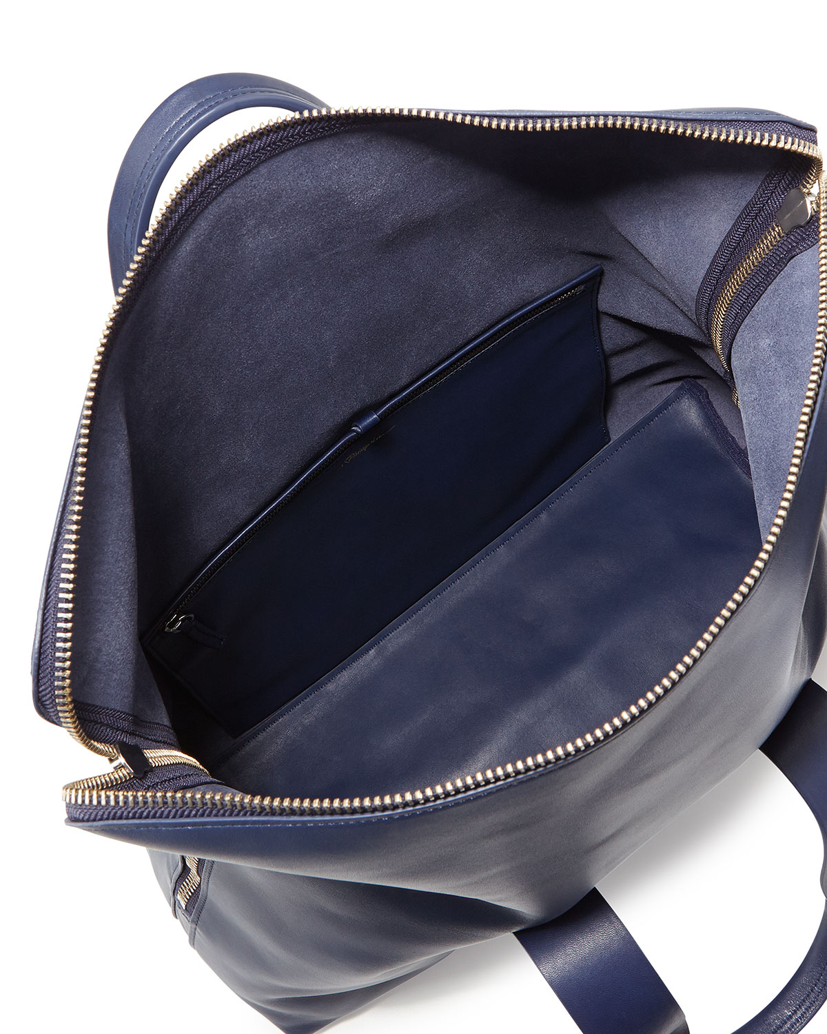 31-Hour Fold-Over Tote Bag, Navy