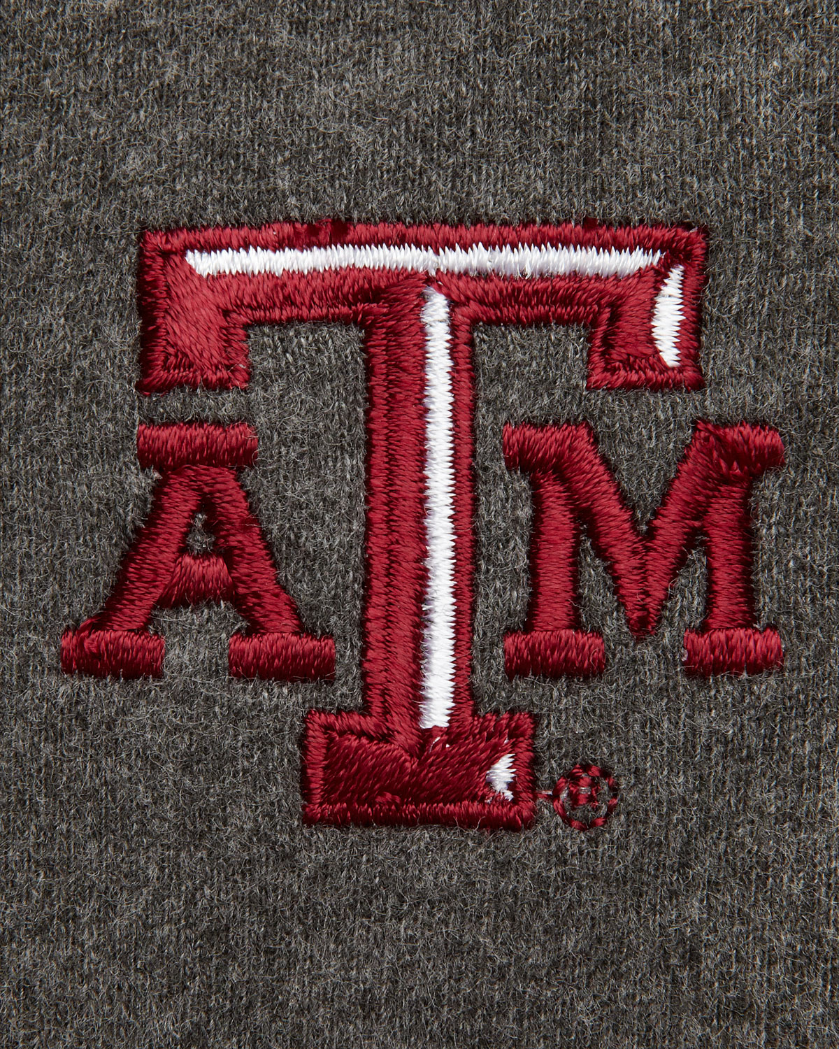 Texas A&M 1/4-Zip Fleece, Gray