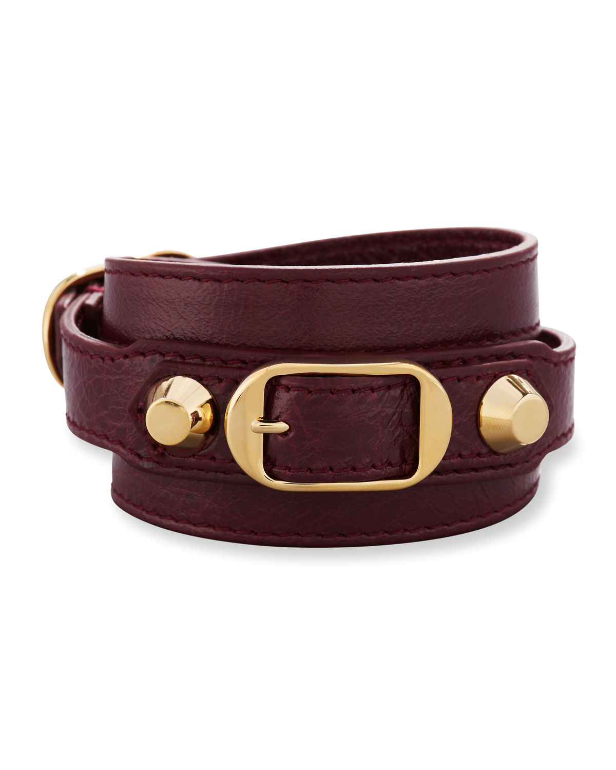 Classic Leather Wrap Bracelet