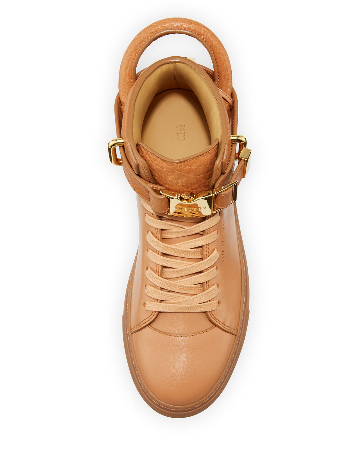 Women's 100mm Clip High-Top Sneaker, Peanut