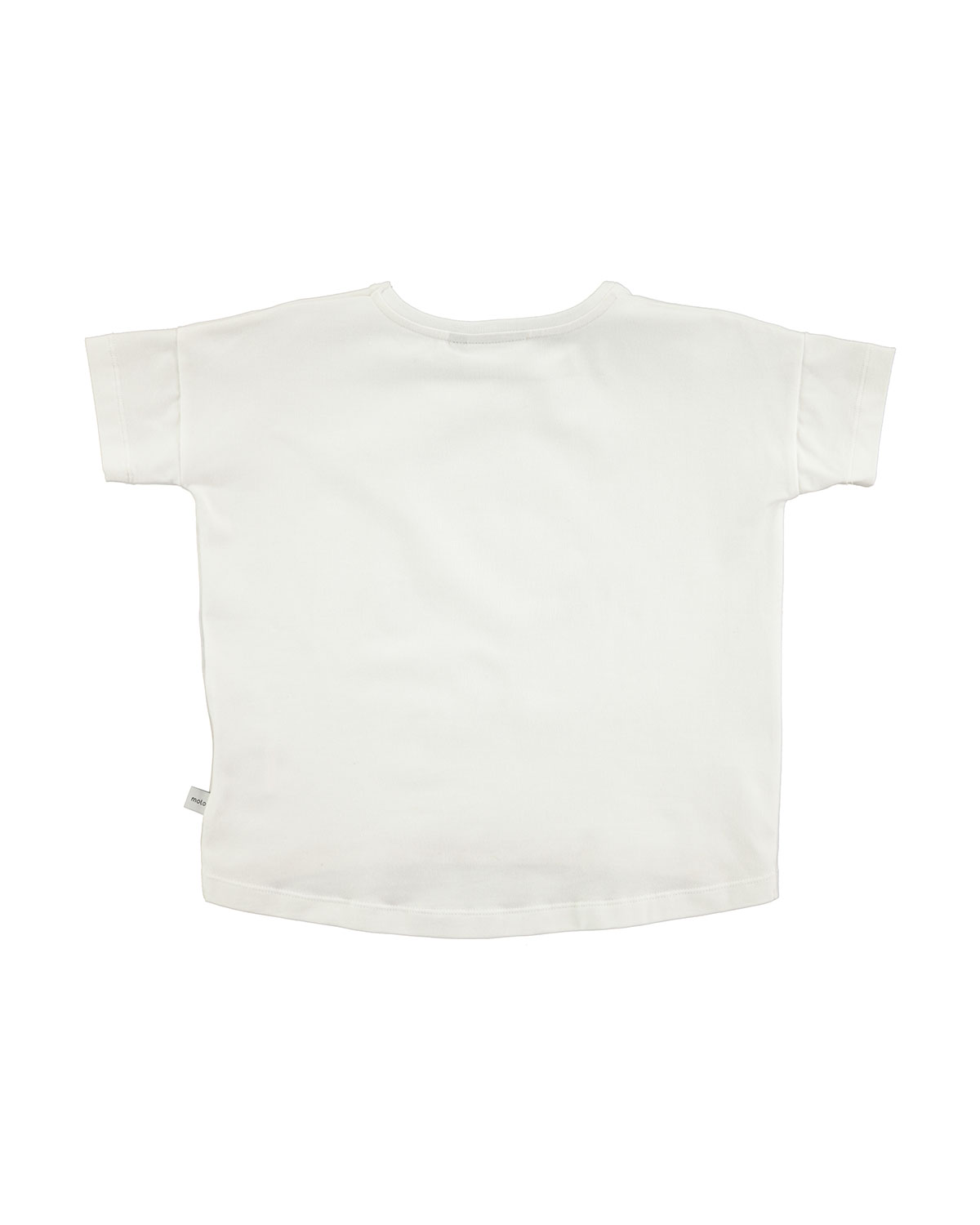 Raeesa Dolman-Sleeve Kitten Jersey Tee, White, Size 2-14