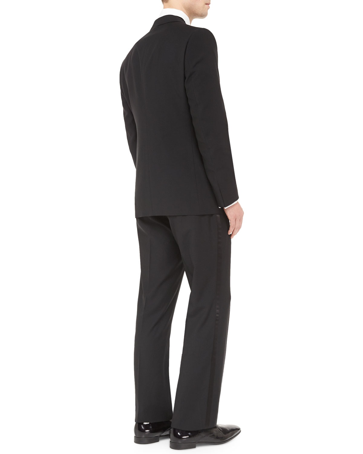 Peak-Lapel Single-Breasted Tuxedo