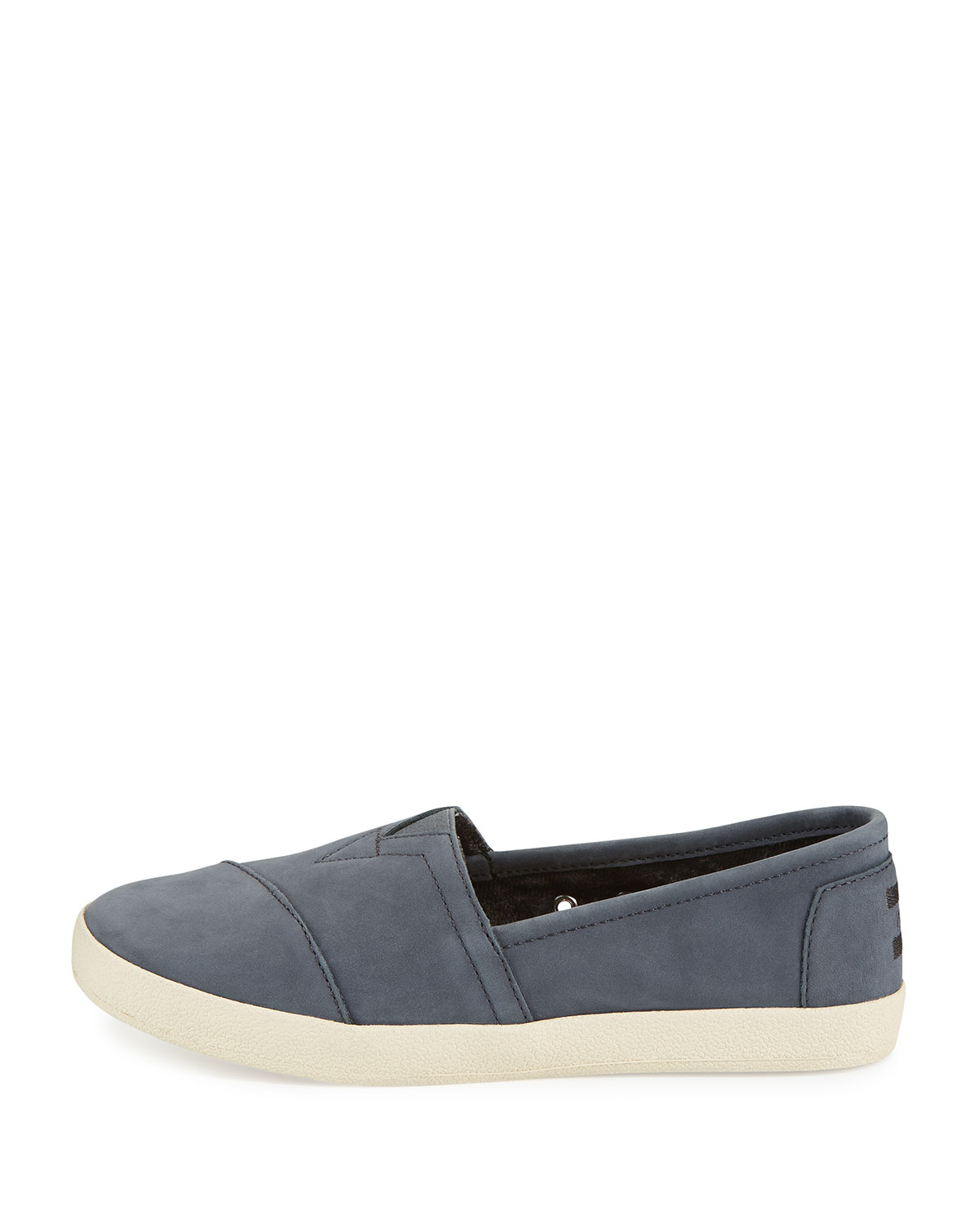 Avalon Nubuck Slip-On Sneaker, Dark Gray