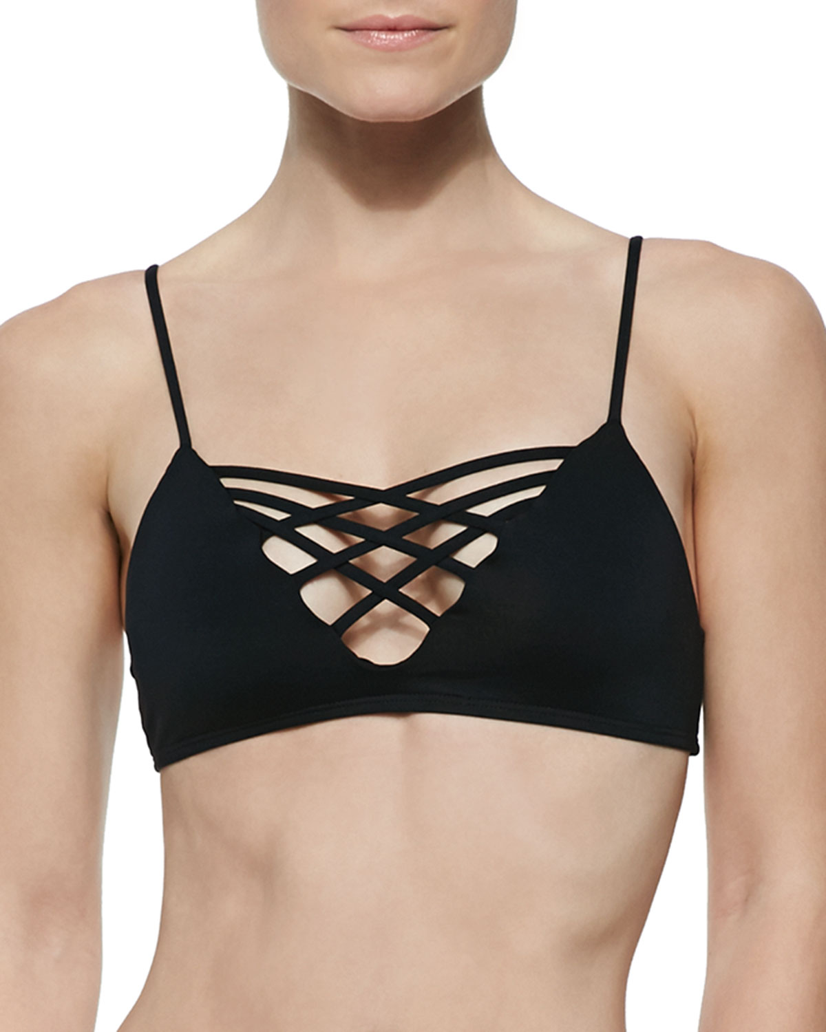 Jaime Crisscross Swim Top