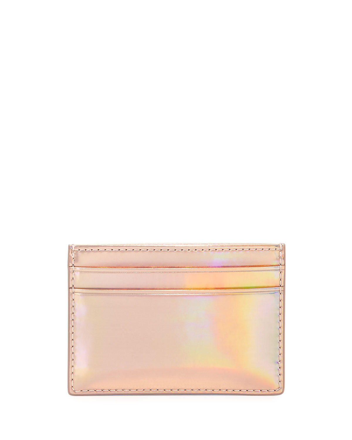 rainer lane card holder, rose gold