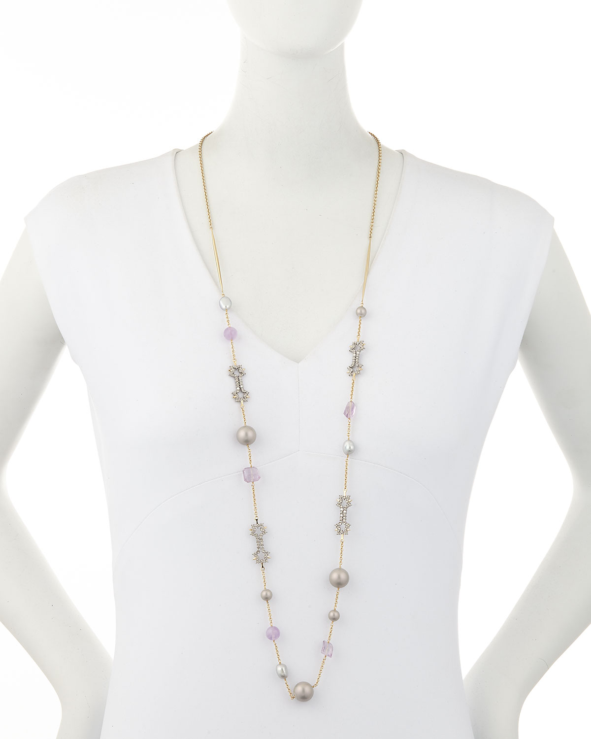 Crystal Station Necklace