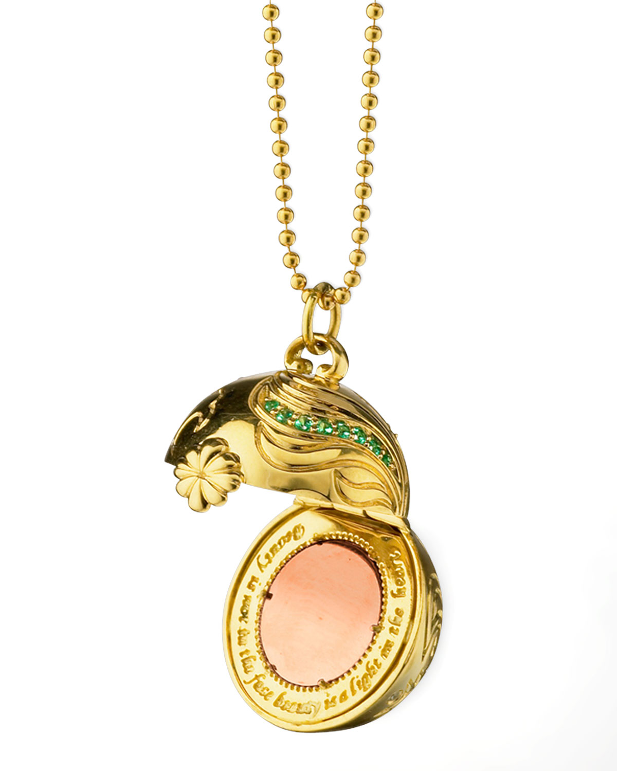 Venus Inner Beauty 18k Gold Charm Necklace