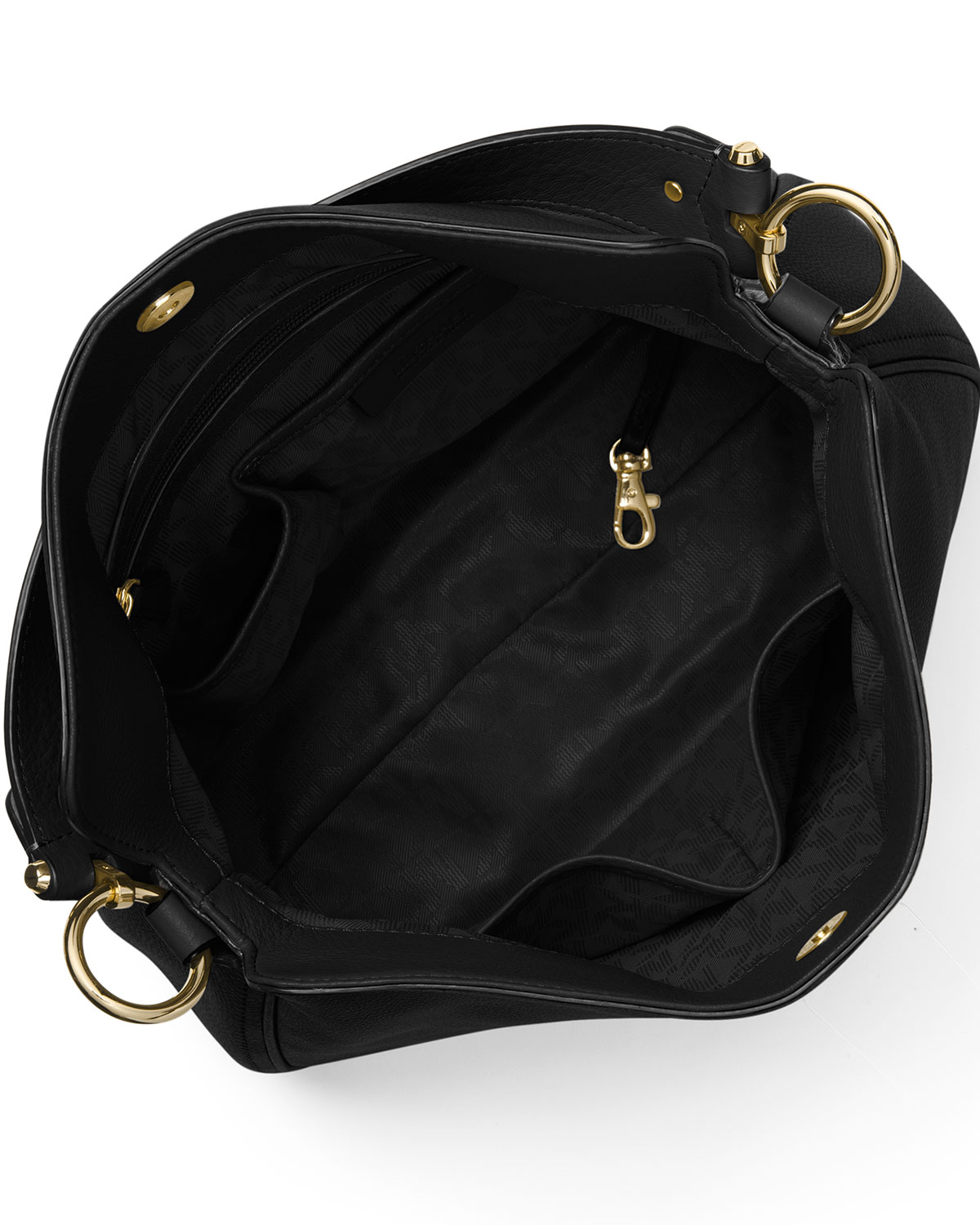 Heidi Medium Convertible Shoulder Bag, Black