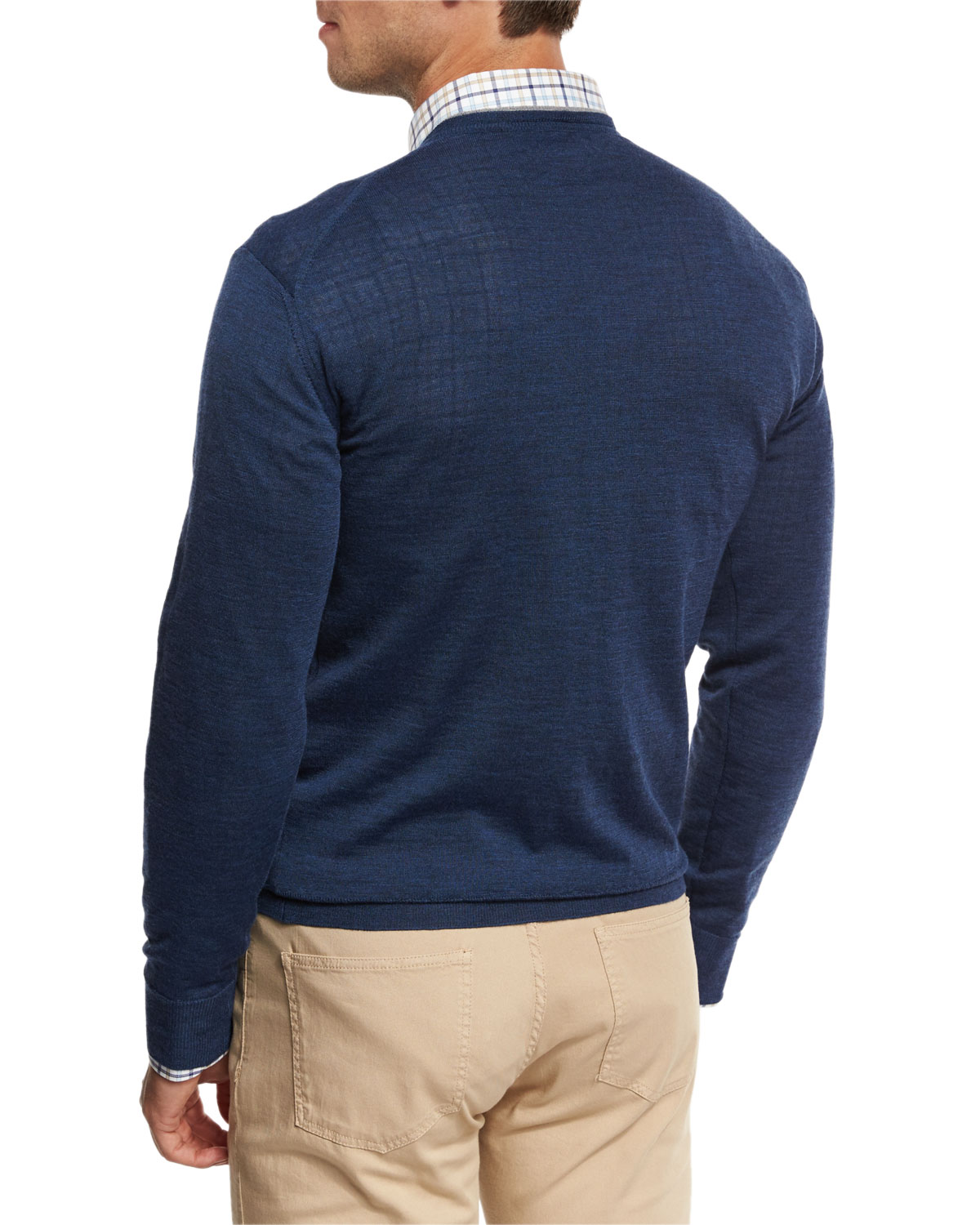 Collection Merino-Silk V-Neck Sweater